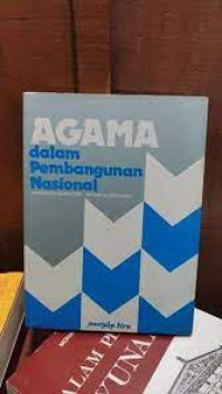 Image of Agama dalam Pembangunan Nasional