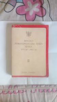 Image of Rencana Pembangunan Lima Tahun Keempat II